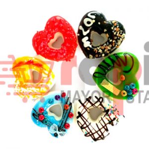 Adorno Esponja Donut Corazón c/ Iman S3(h)