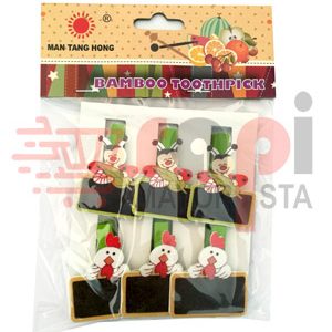 Pack x6 Mini Pizarras c/ Broches E5(h)