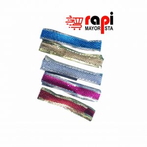 Cinta Red Con Brillo De Navidad 2.7M(hl)