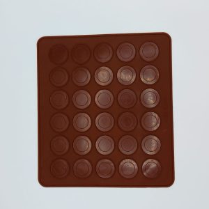 Molde De Silicona para Macarrones (h)