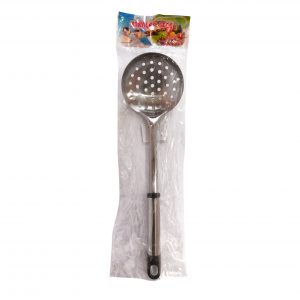 Cuchara acero perforada mango de aluminio. B161 (hl)
