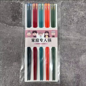 PACK X5 PARES DE PALITOS CHINO G75-022B3
