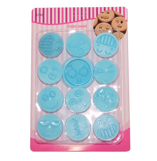 Molde cortantes de galleta en formas de emoji S738 (hl)