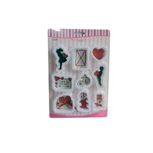 Cortantes x9 diseño san valentin S800 (hl)