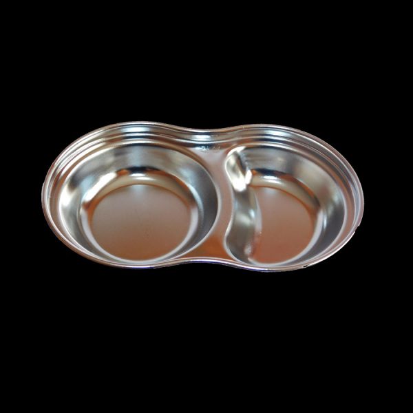 Plato de acero divisor de alimentos 026D5 (hl)