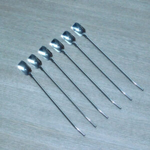 Set x6 sorbetes acero Inox Reutilizable metal (hl)