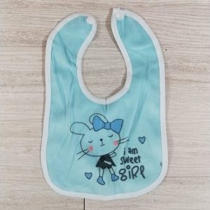 Pack x12 baberos algodón c/ diseños 034D5 (hl)
