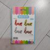 Globo modelo "love" plateado (hl) - Imagen 2