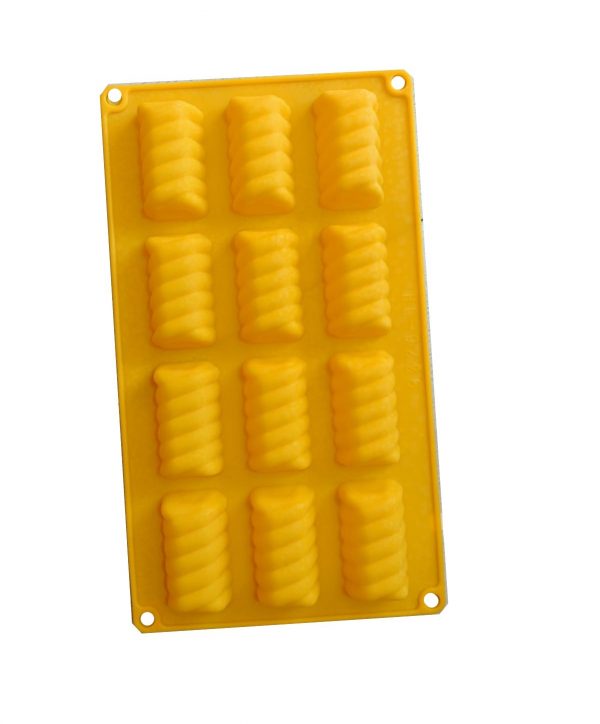 Molde de silicona con diseño x 12 (hl)