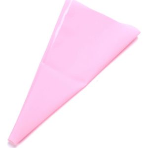 Manga pastelera rosada de silicona 34cm (hl) 030H5