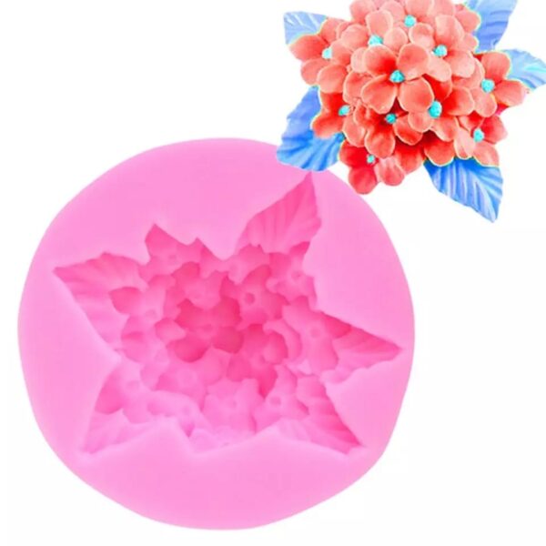 Puntilla de silicona modelo florecitas G35-36A7 (HL)