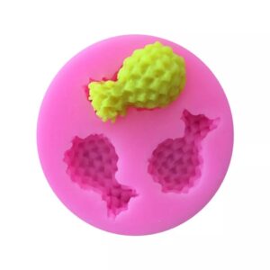 Molde de silicona modelo mini ananas G35-38E7 (HL)