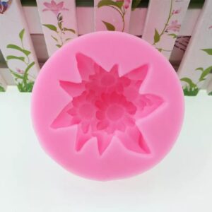 Molde de silicona modelo flor grande G35-36N7 (HL)