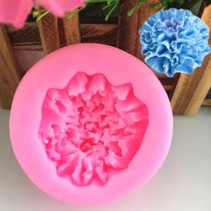 Puntilla de silicona modelo flor arrugada G35-36T7 (HL)