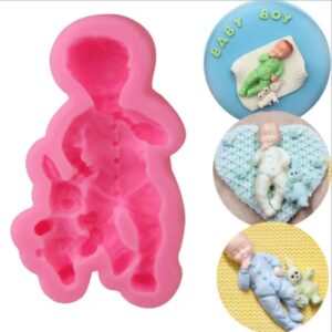 Puntilla de silicona modelo bebe con peluche (hl) 007R5