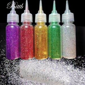 Botellitas de glitter x 6 (G45-050D20) HL