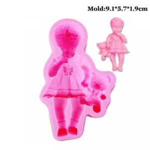 Puntilla niña con peluche (G36-007Q5) HL