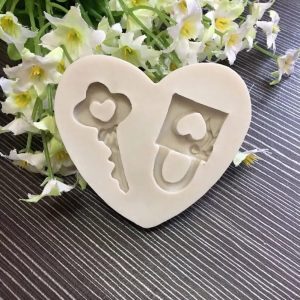 Puntilla candado y corazon (G36-006T5) HL
