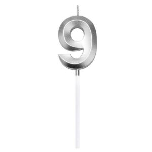 Vela para torta "9" Color no a elección