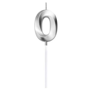Vela para torta "0" Color no a elección