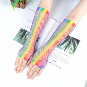 Guantes largo de red arcoiris G38-032A5 (HL)