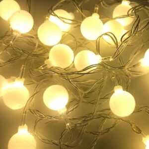 Luces Navideñas Bolitas Cálida G69-001O30