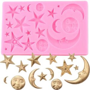 Puntilla de Silicona Sol, Estrella y Luna G50-026G2