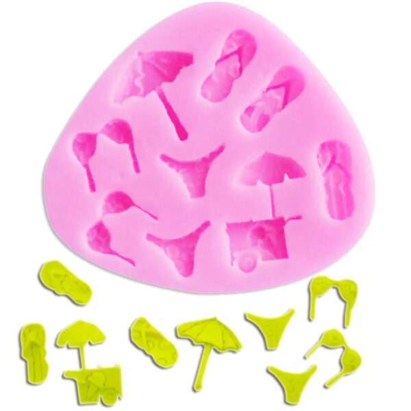 Puntilla de Silicona Bikini,Ojotas, G50-026D2