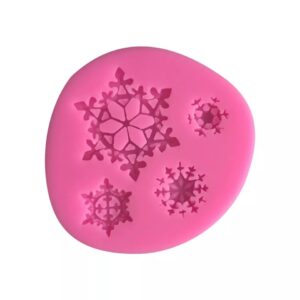 Puntilla de Silicona Copos de Nieve G50-026E2