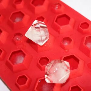 Molde de Silicona p/ Hielo Forma Diamante