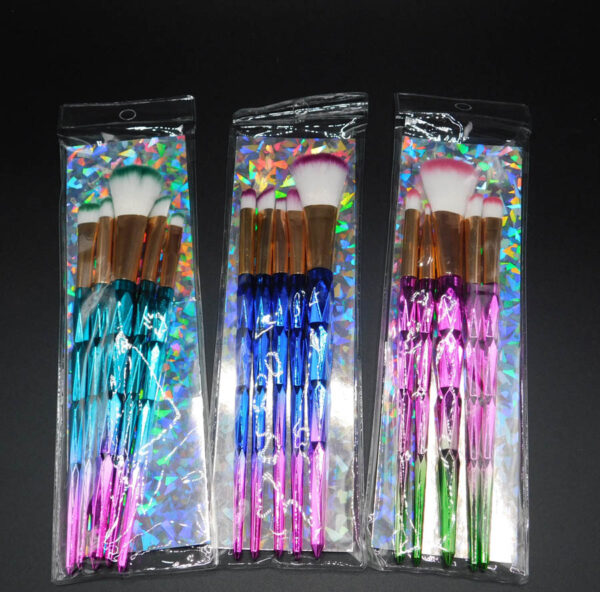 Brochas p/ Maquillaje x5 G86-030C7