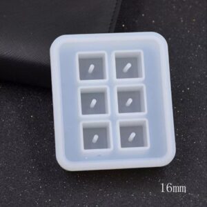 Molde de Silicona p/ Resina Cuadrado  G51-046B10