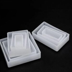 Moldes de Silicona p/ Resina Cuadrados  y Rectangulos G57-006Y5