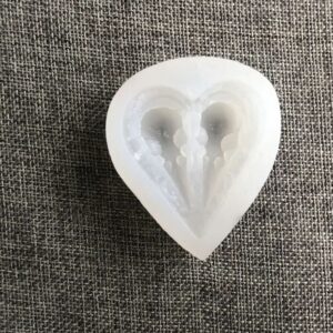 Molde de Silicona p/ Resina Corazón G57-007L5