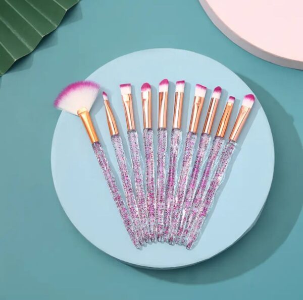 Set x10 Brochas de Maquillaje G61-024C10