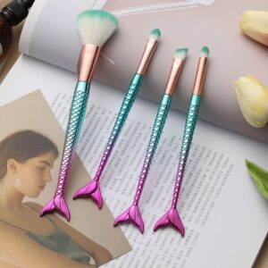 Set x4 Brochas de Maquillaje Sirena G61-023B10