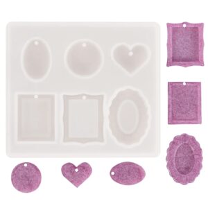 Molde de Silicona P/Resina Diferentes Formas G68-002Y5