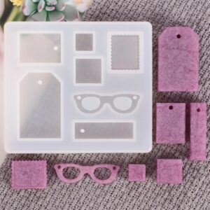 Molde de Silicona P/Resina Diferentes Formas G68-002F10