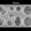 Molde de Silicona p/Resina Diferenes Formas 001J10 - Imagen 4