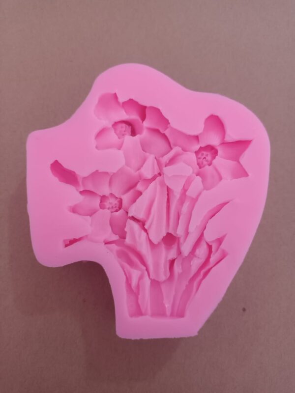 Puntilla de Silicona Flores 001D5