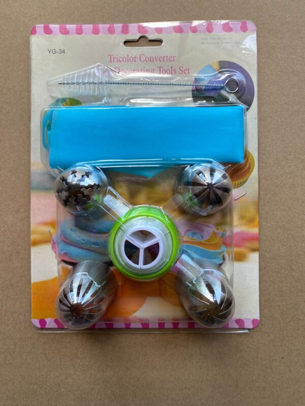 Set picos grandes+ manga+ acople+ cepillo limpiador YG-34 (hl)