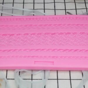 Puntilla de Silicona Forma de Tiras G77-003P7