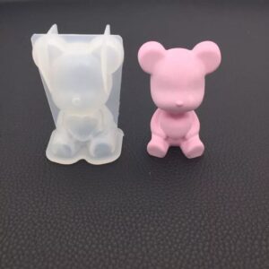 Molde de silicona para resina Oso G76-001S10
