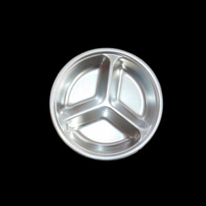 Plato de acero divisor de alimentos G28-026B5