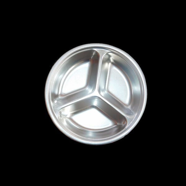 Plato de acero divisor de alimentos G28-026B5
