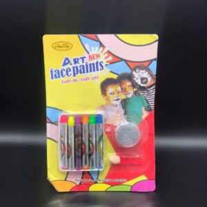 Crayones para la la cara+ brillo + pincel 6850