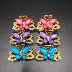 Broches en forma de mariposa x12 G67-046C3