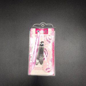Set x3 empuja cuticulas, lima y alicate 040A3