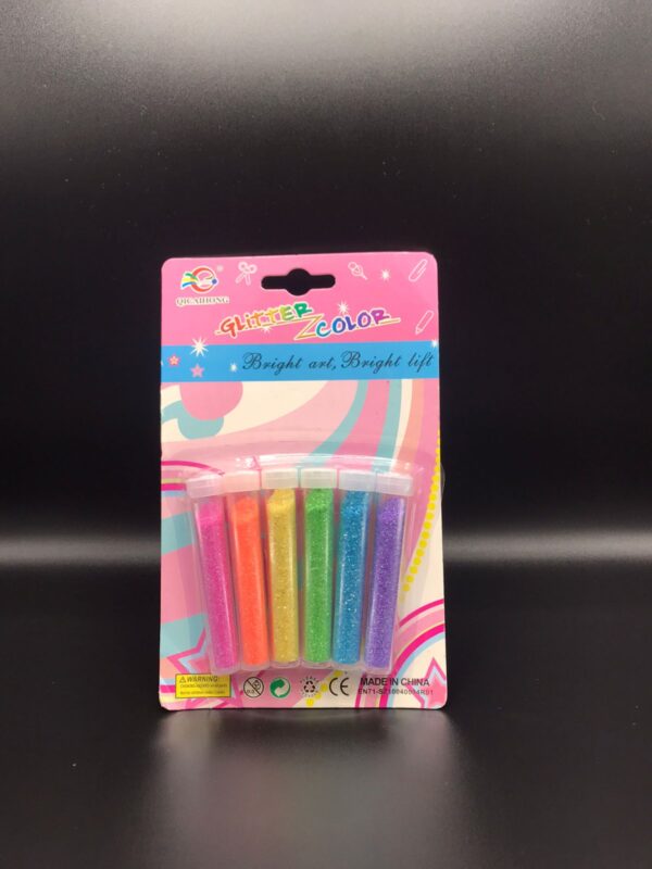 Glitter x6 colores G46-010A70