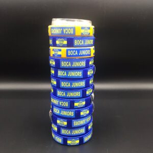 Paquete de pulseras de Boca Juniors x24u